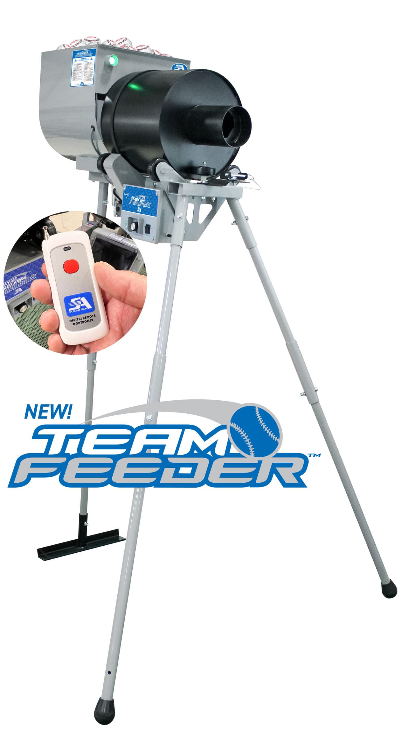 Junior Hack Attack Team Feeder – Baseball