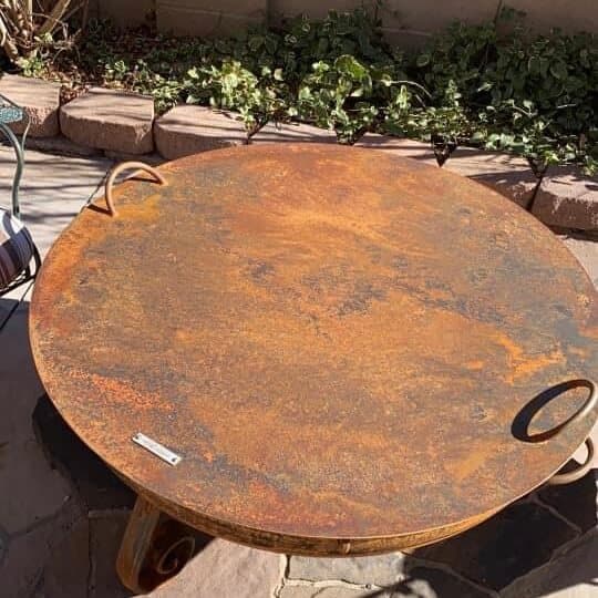 41″ Handcrafted Snuffer Lid for Fire Pit - thumbnail 3