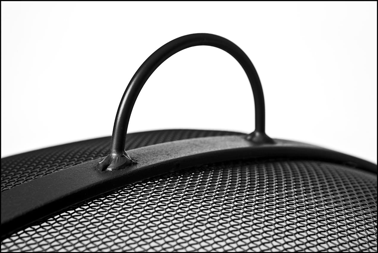 36″ Dome Pivot Fire Pit Screen – Stainless Steel - thumbnail 3