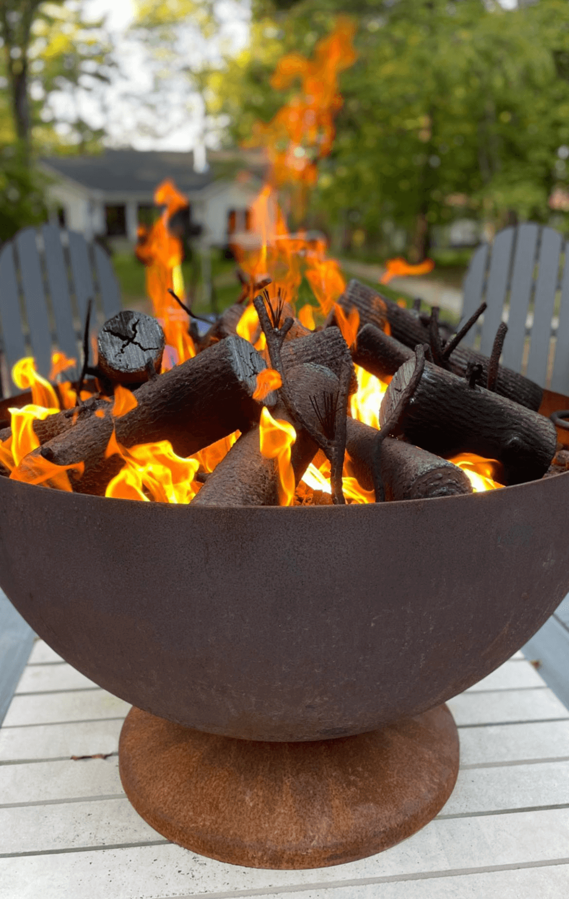 30″ Custom Steel Gas Log Set - thumbnail 5