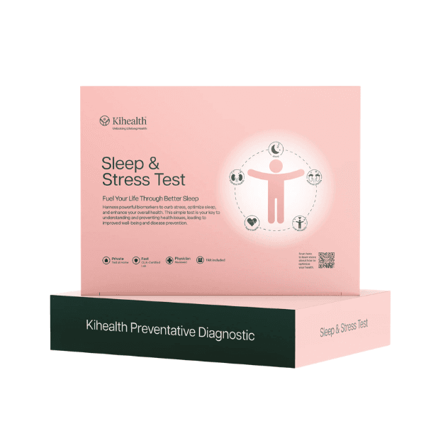 KiHealth Sleep and Stress Home Test Kit