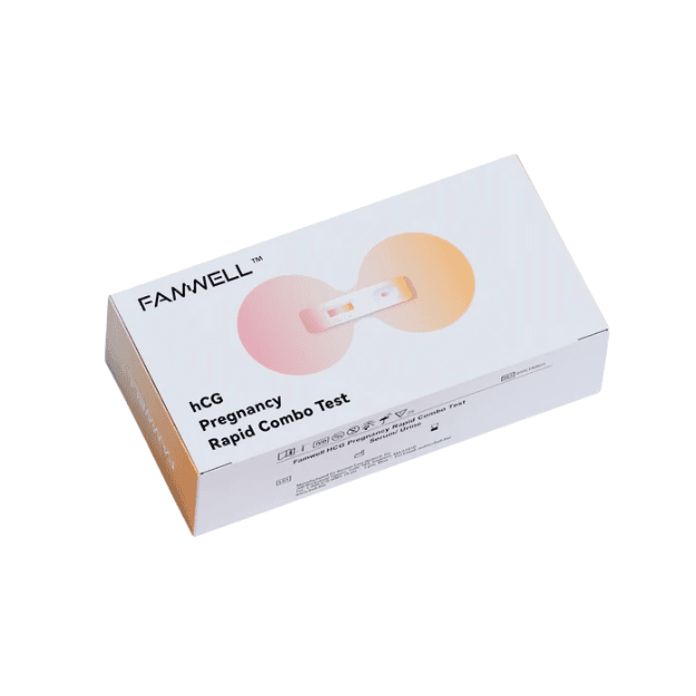 Famwell HCG Pregnancy Rapid Combo Test