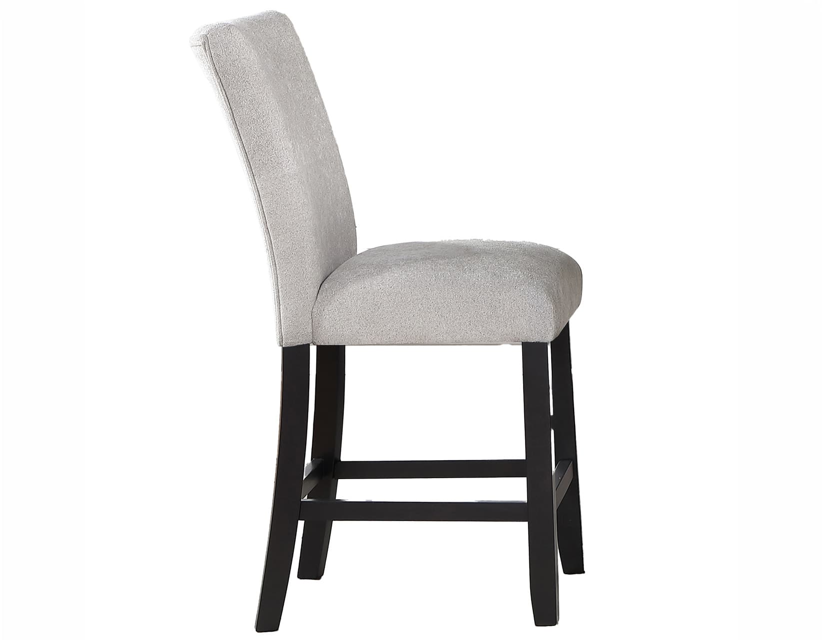 Artemis 24″ Counter Stool, Gray Chenille - thumbnail 5