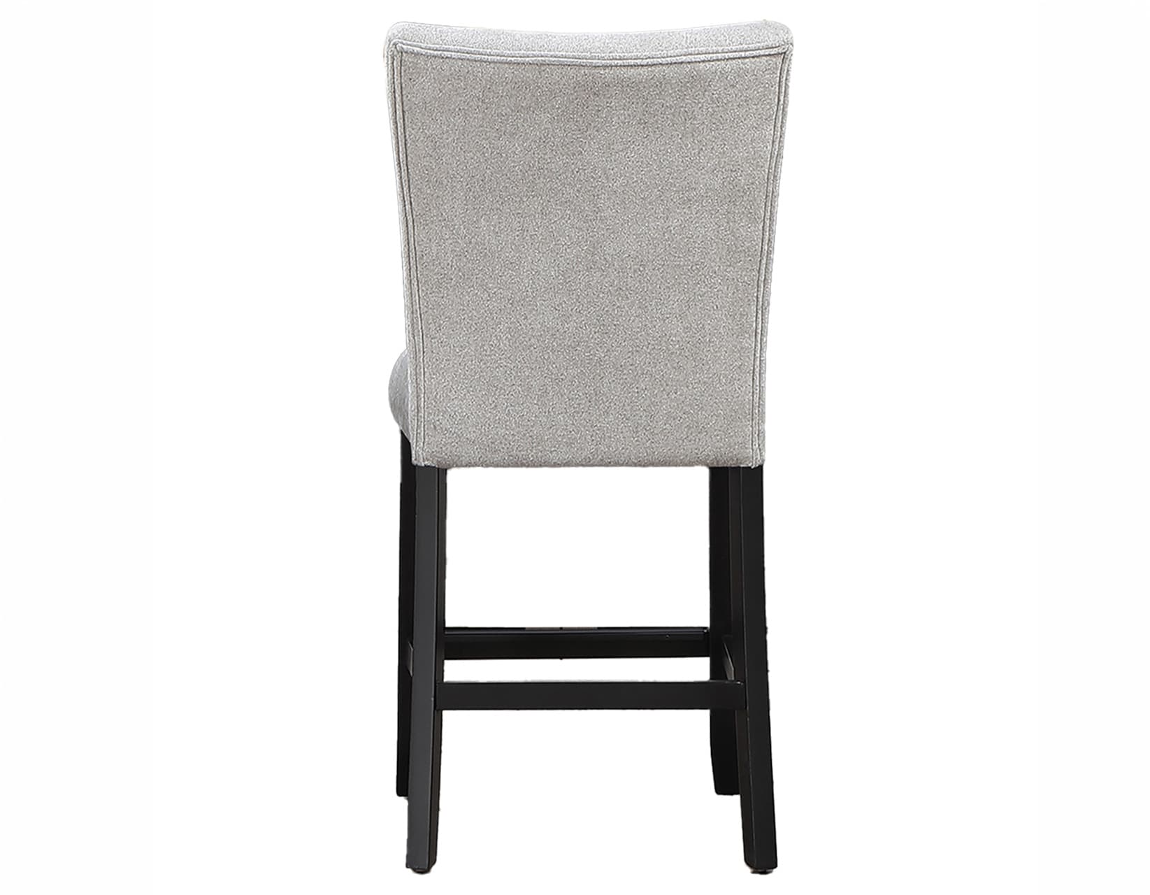 Artemis 24″ Counter Stool, Gray Chenille - thumbnail 3