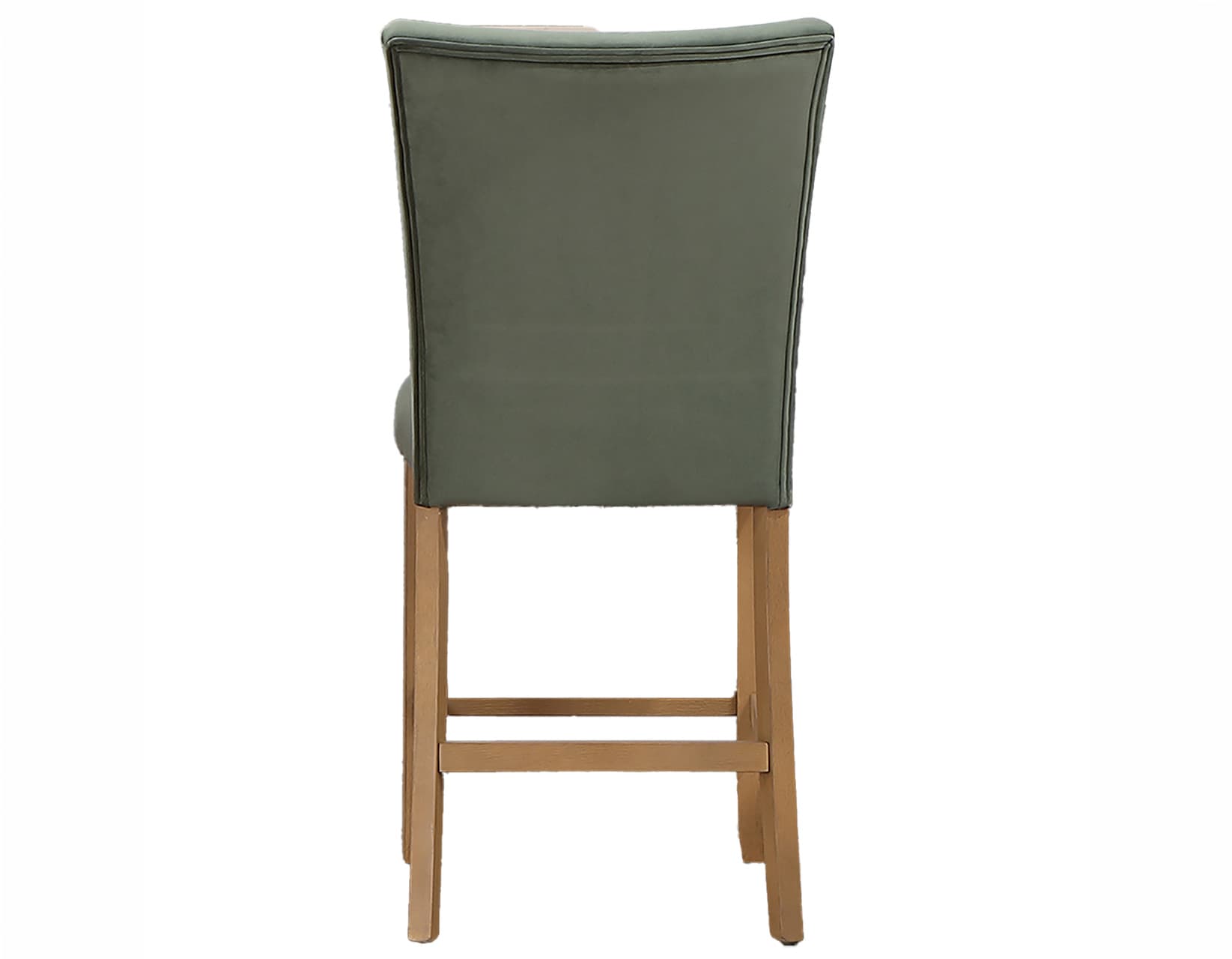 Artemis 24″ Counter Stool, Green Velvet - thumbnail 3