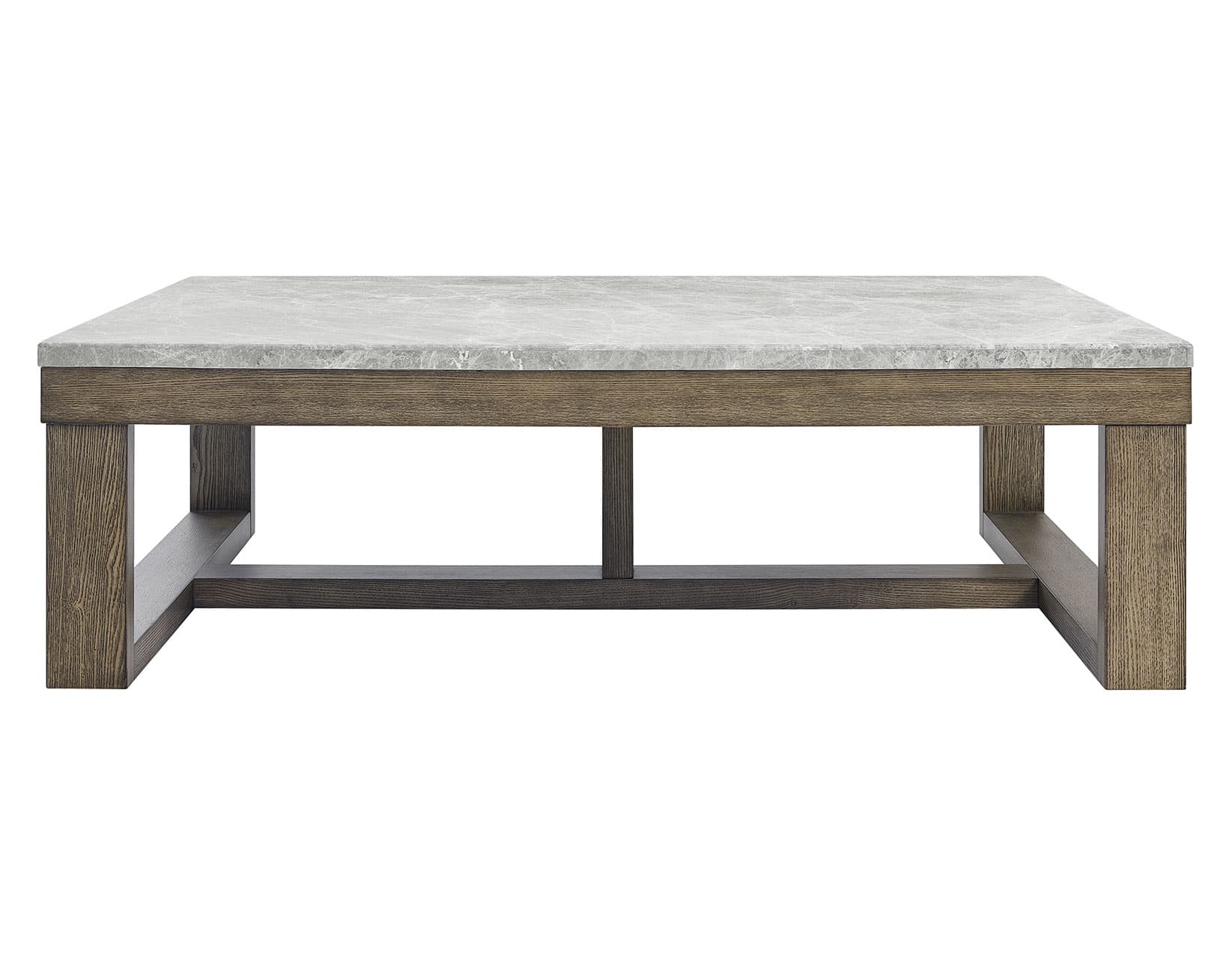 Calla Cocktail Table, Gray Marble Top - thumbnail 2