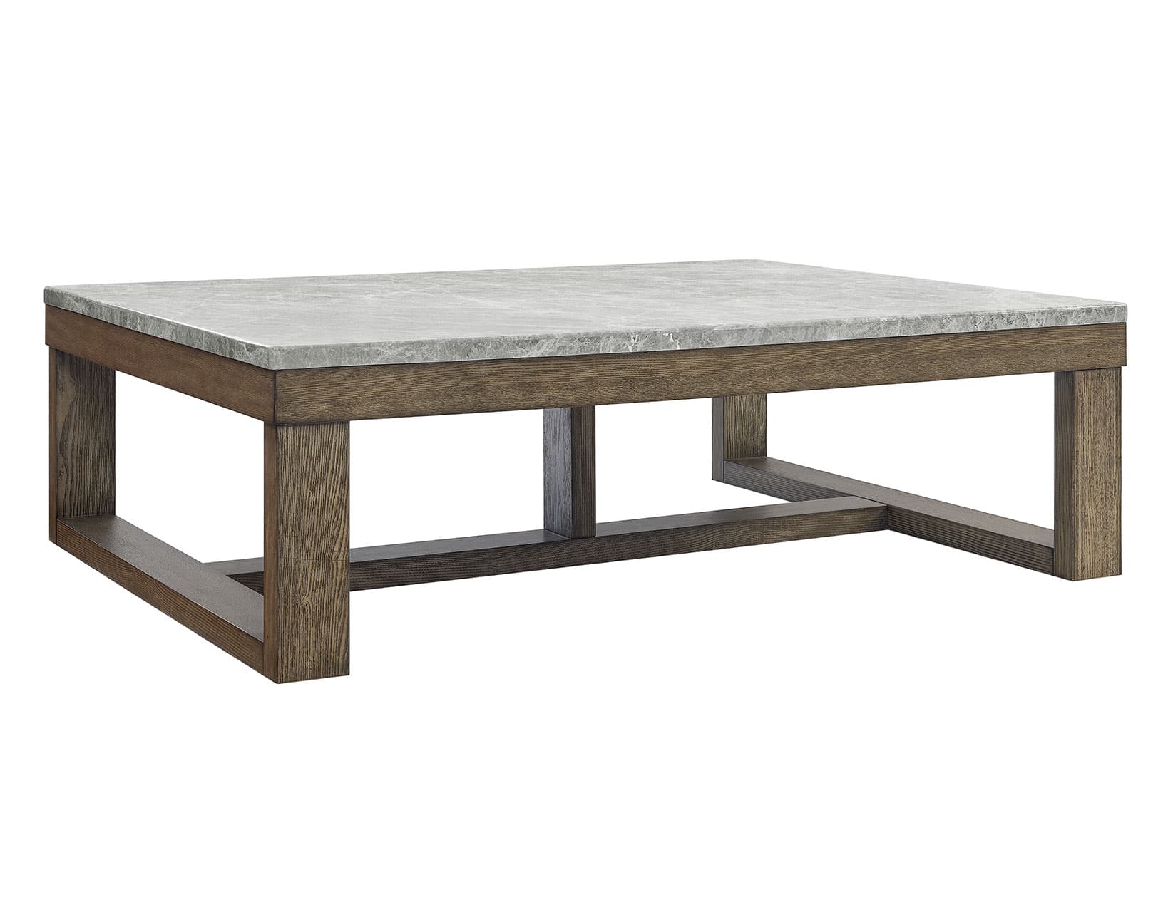 Calla Cocktail Table, Gray Marble Top - thumbnail 3