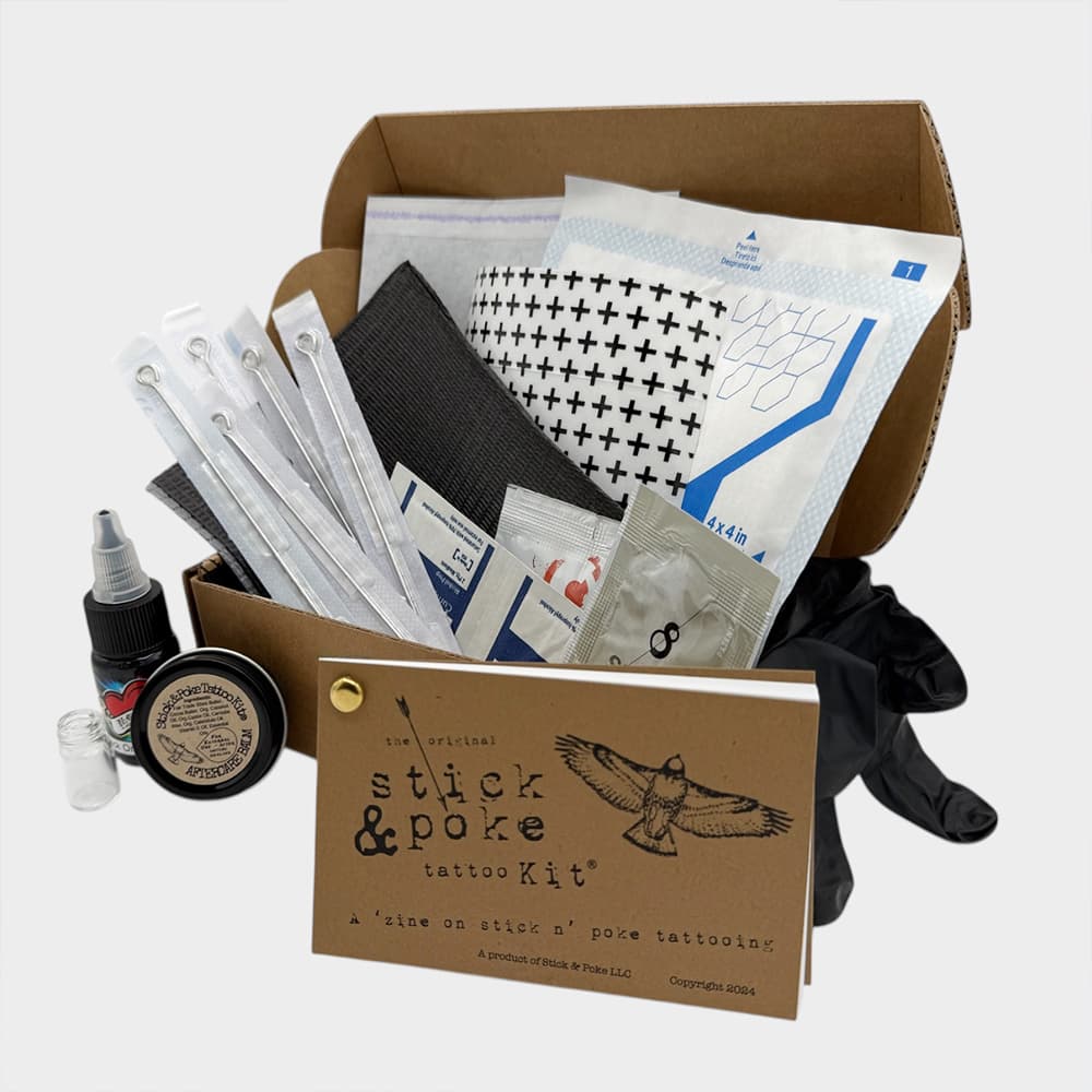 Stick and Poke Tattoo Kit® – Basic Kit
