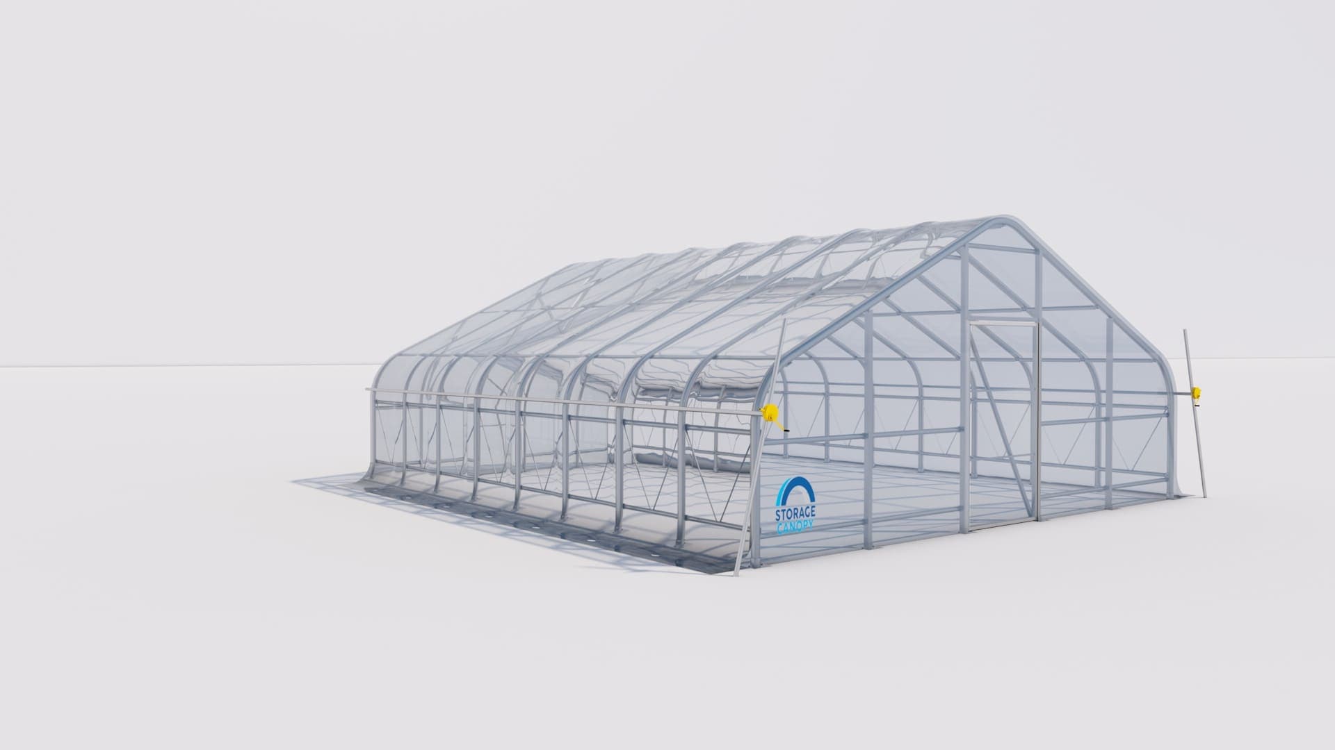 High Tunnel Greenhouse W30xL30xH12Ft