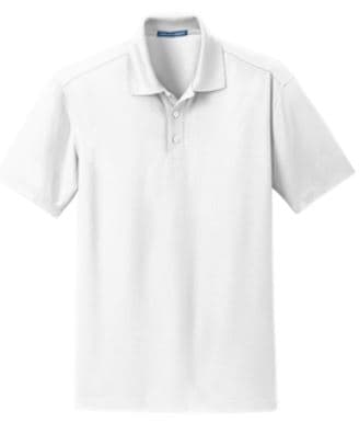 White Golf Shirt – Port Authority Dry Zone Grid Polo K572