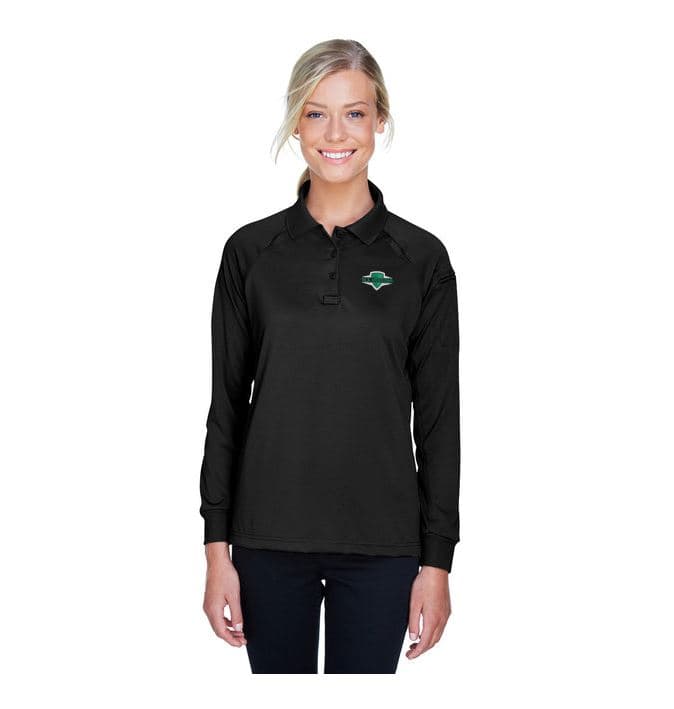 Harriton Ladies’ Advantage Snag Protection Plus Long-Sleeve Tactical Polo M211LW