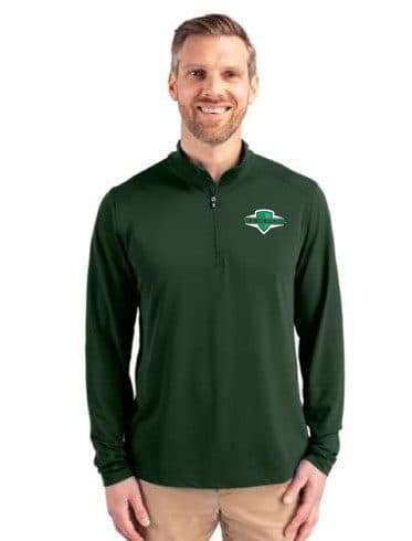 Cutter & Buck Virtue Eco Pique Quarter Zip Pullover MCK01187