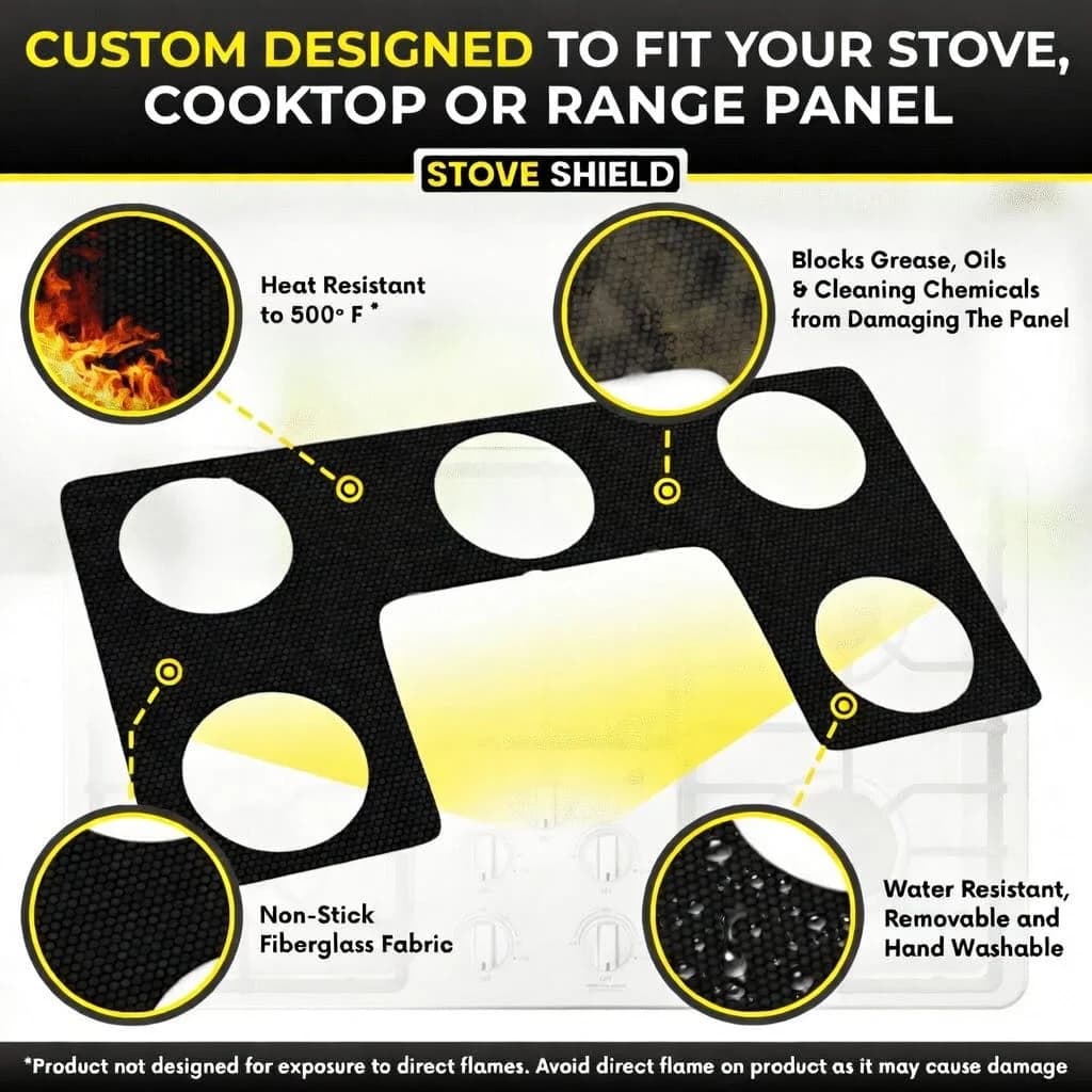 JGC7530BS – Jenn Air Stove Protector – Stove Shield - thumbnail 6
