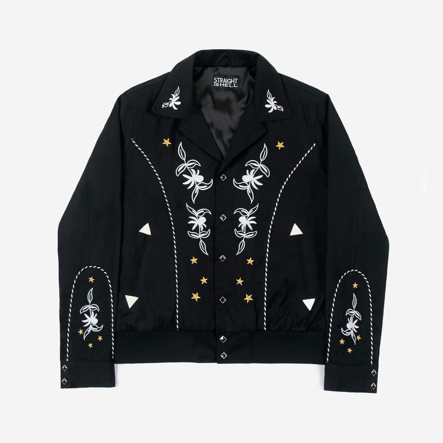 Wilder – Embroidered Gabardine Jacket