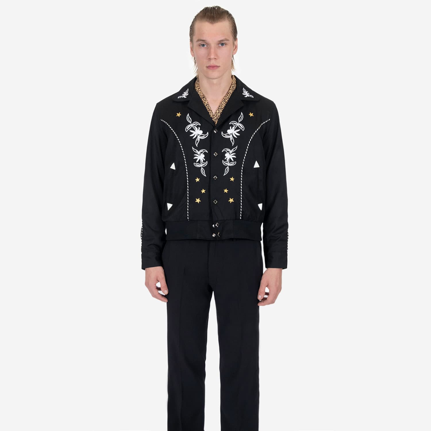 Wilder – Embroidered Gabardine Jacket - thumbnail 6