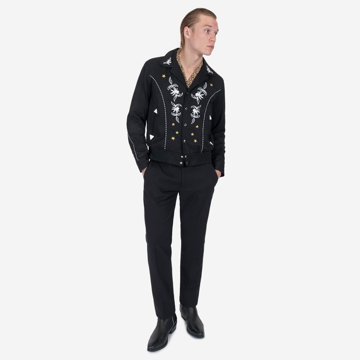 Wilder – Embroidered Gabardine Jacket - thumbnail 7