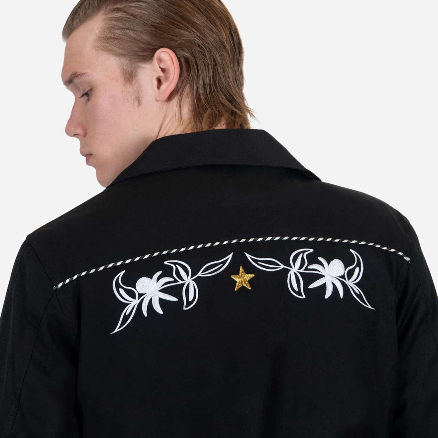 Wilder – Embroidered Gabardine Jacket - thumbnail 8