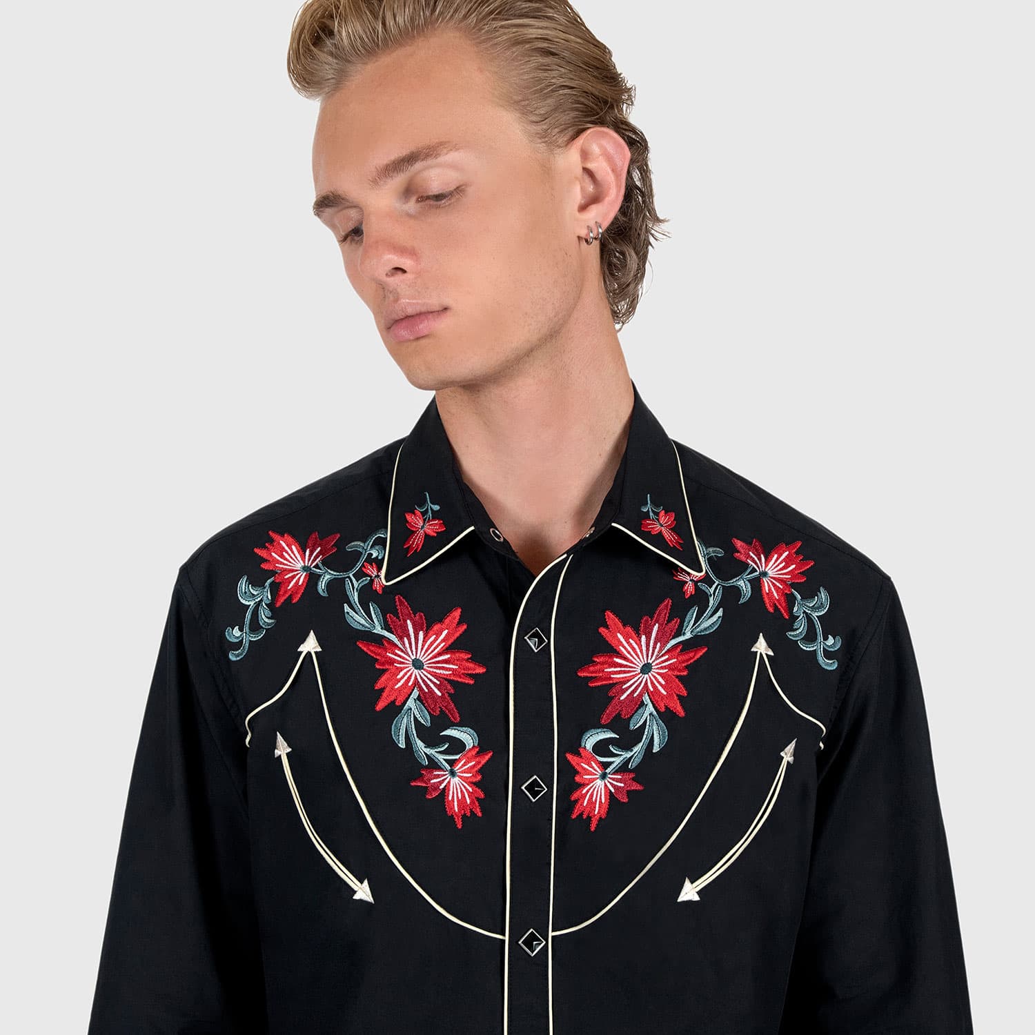 Parsons – Embroidered Western Shirt - thumbnail 4