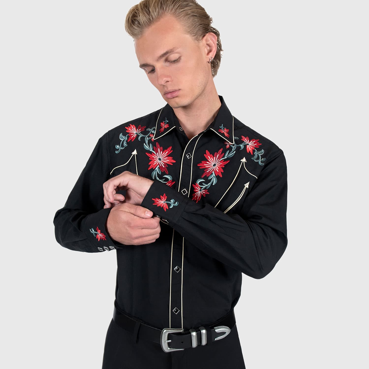 Parsons – Embroidered Western Shirt - thumbnail 3