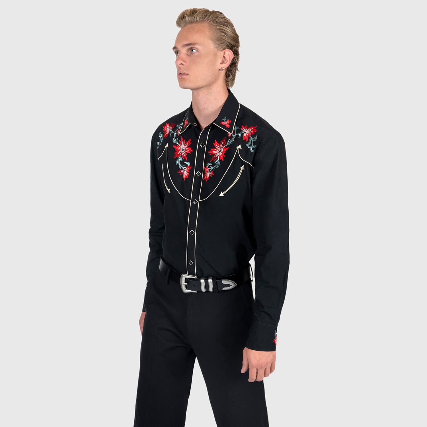 Parsons – Embroidered Western Shirt - thumbnail 6