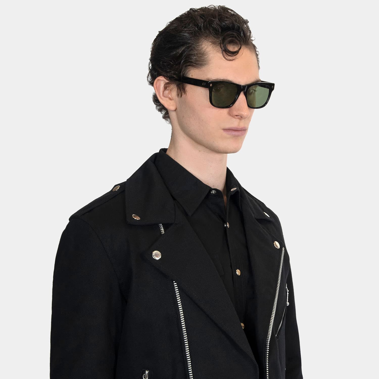 Fuzztone – Black and Green Sunglasses - thumbnail 6