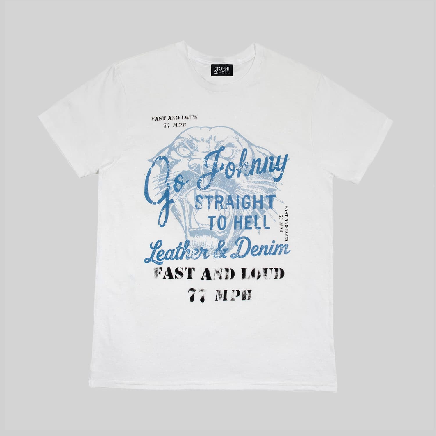 Leather and Denim – T-Shirt