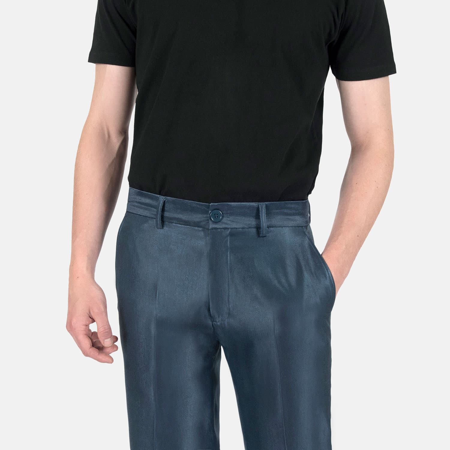 Malice – Blue Tonic – Slim Fit Pants - thumbnail 5