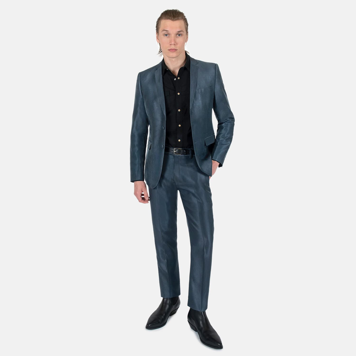 Orleans – Blue Tonic Blazer - thumbnail 2