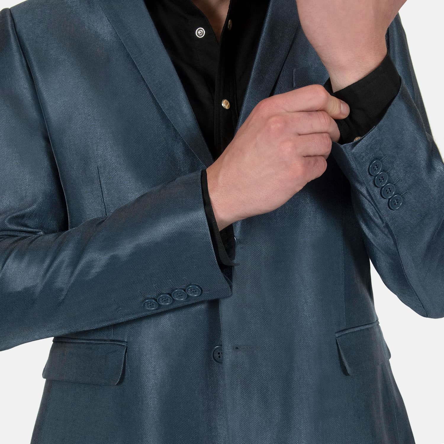 Orleans – Blue Tonic Blazer - thumbnail 8