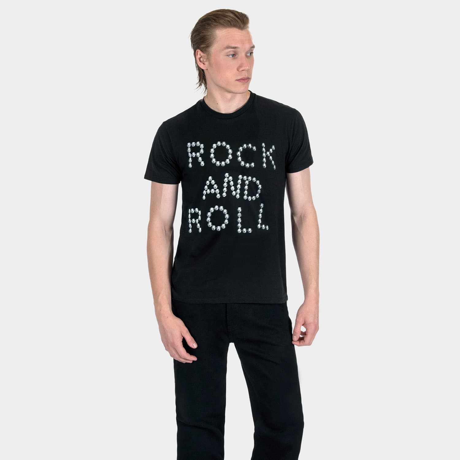 Rock and Roll Studs – T-Shirt - thumbnail 3
