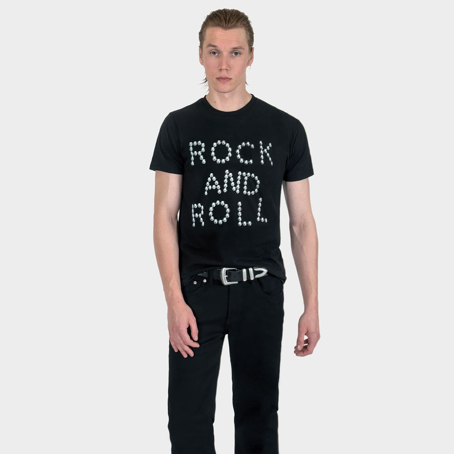 Rock and Roll Studs – T-Shirt - thumbnail 2