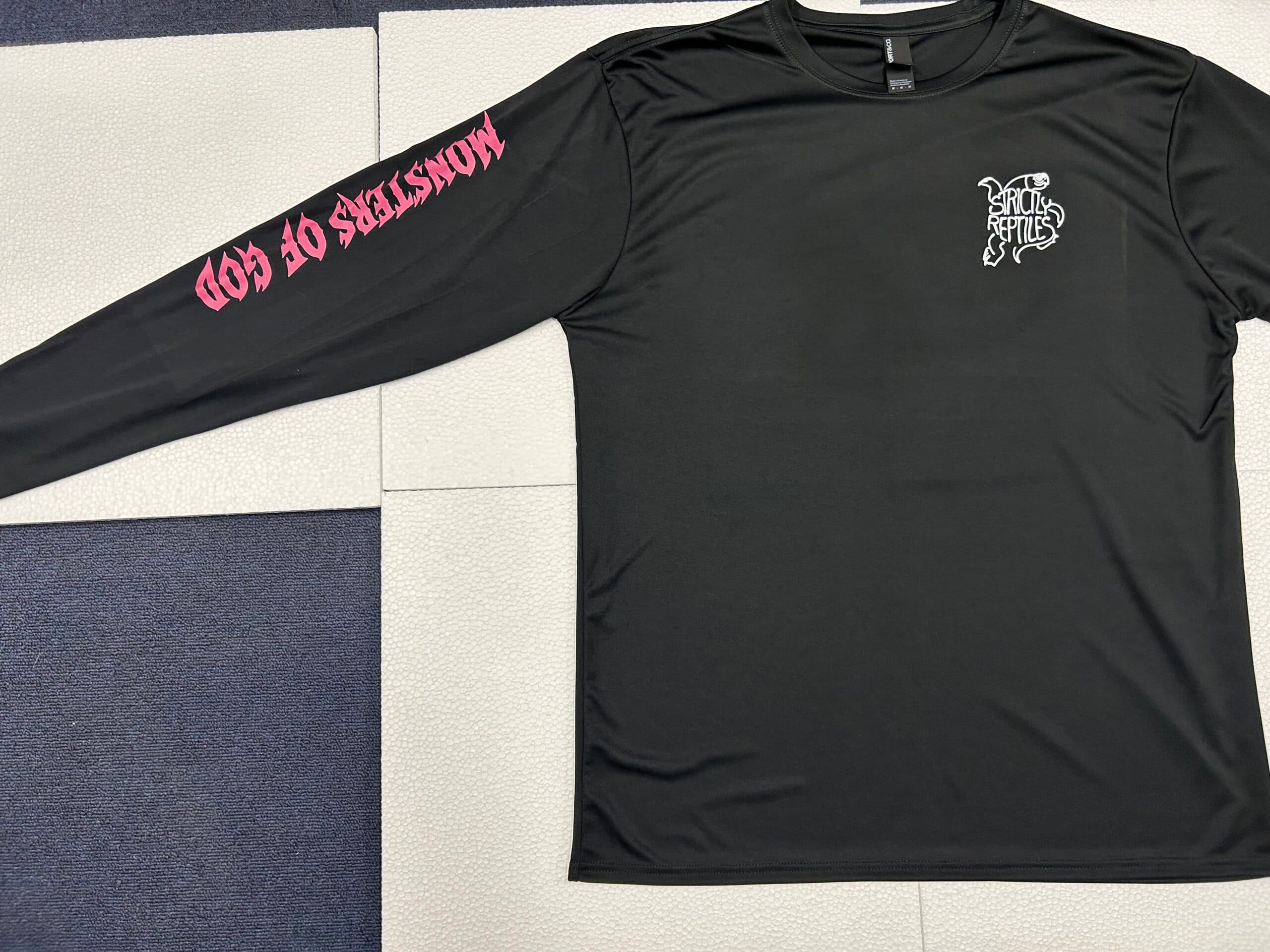 Strictly’s *Monsters of God* T-shirt Unisex – Black Long Sleeve