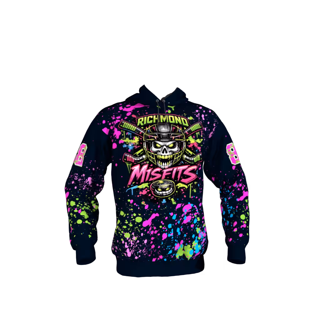 Richmond Misfits Black Hoodie