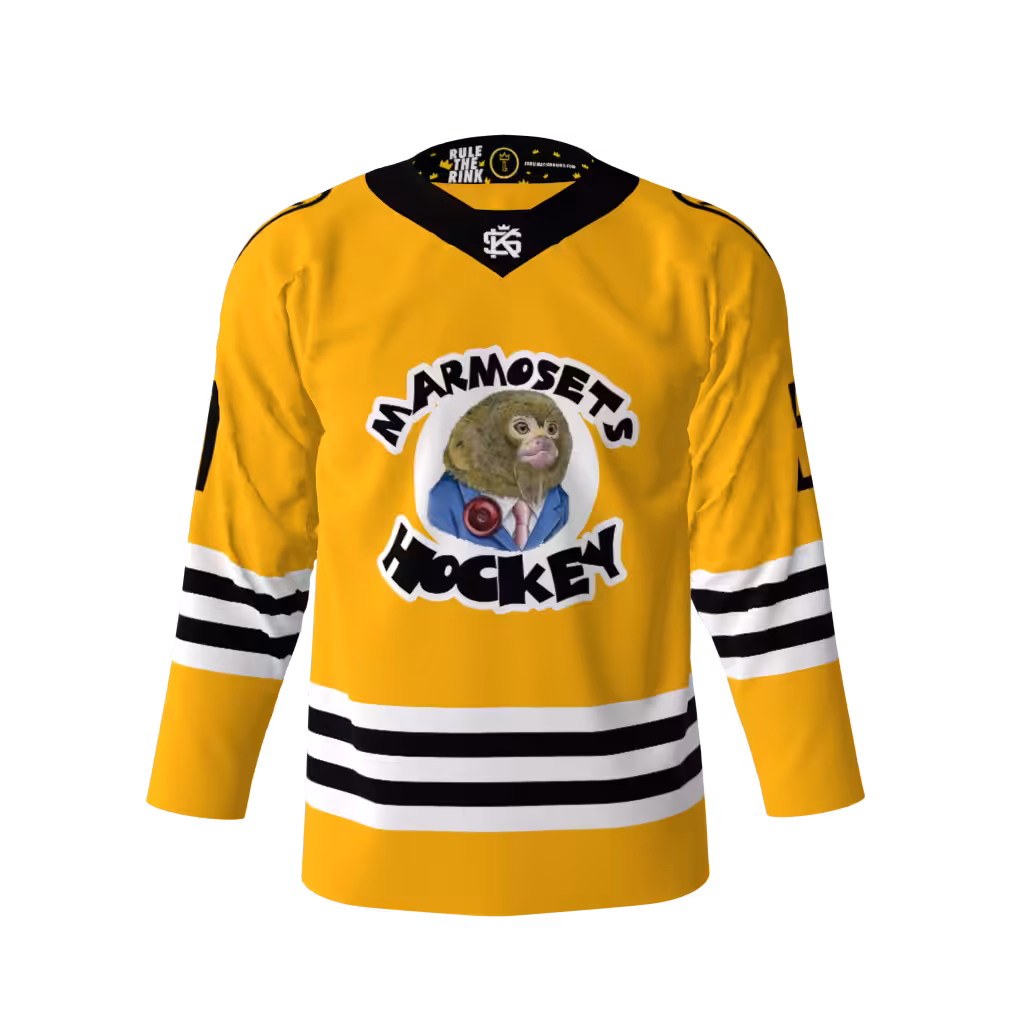 Marmosets Gold Hockey Jersey