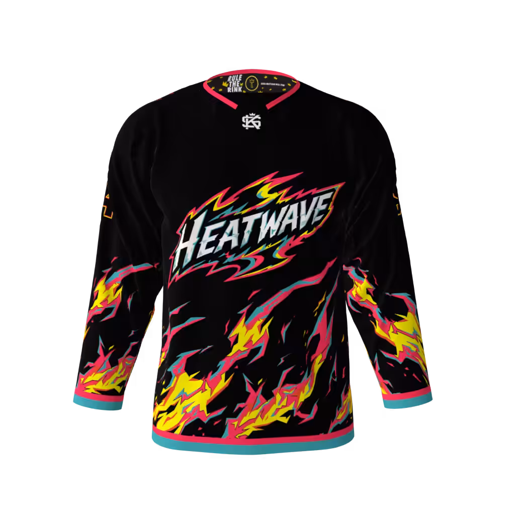Heatwave Black Hockey Jersey