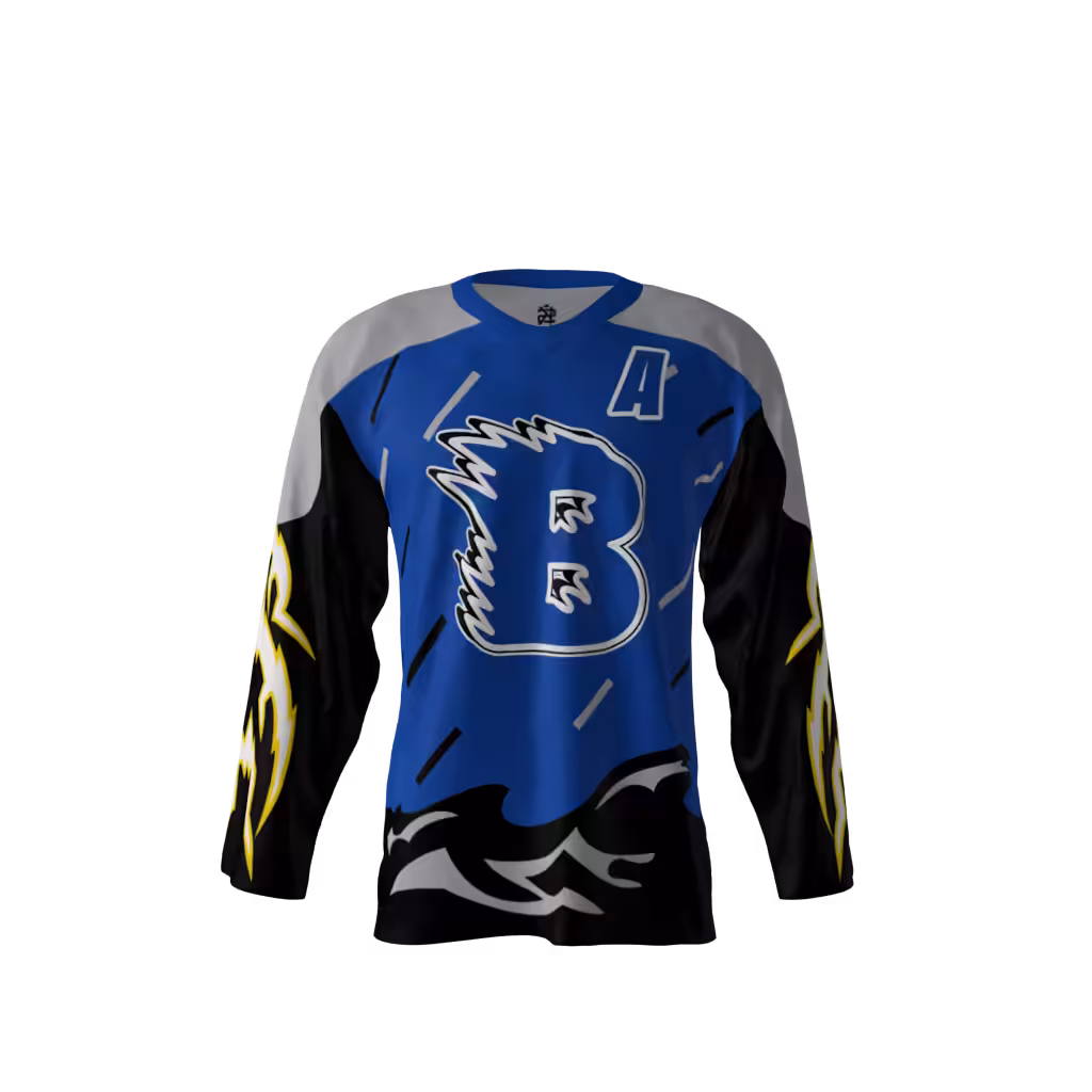 Blizzard Blue Hockey Jersey