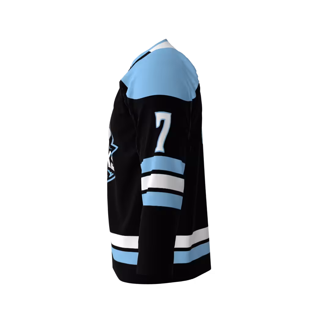 Graham Hawks Black Hockey Jersey - thumbnail 3