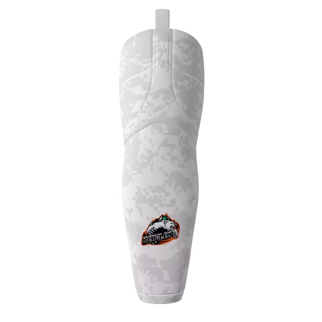 Iceholes White Ice Hockey Socks