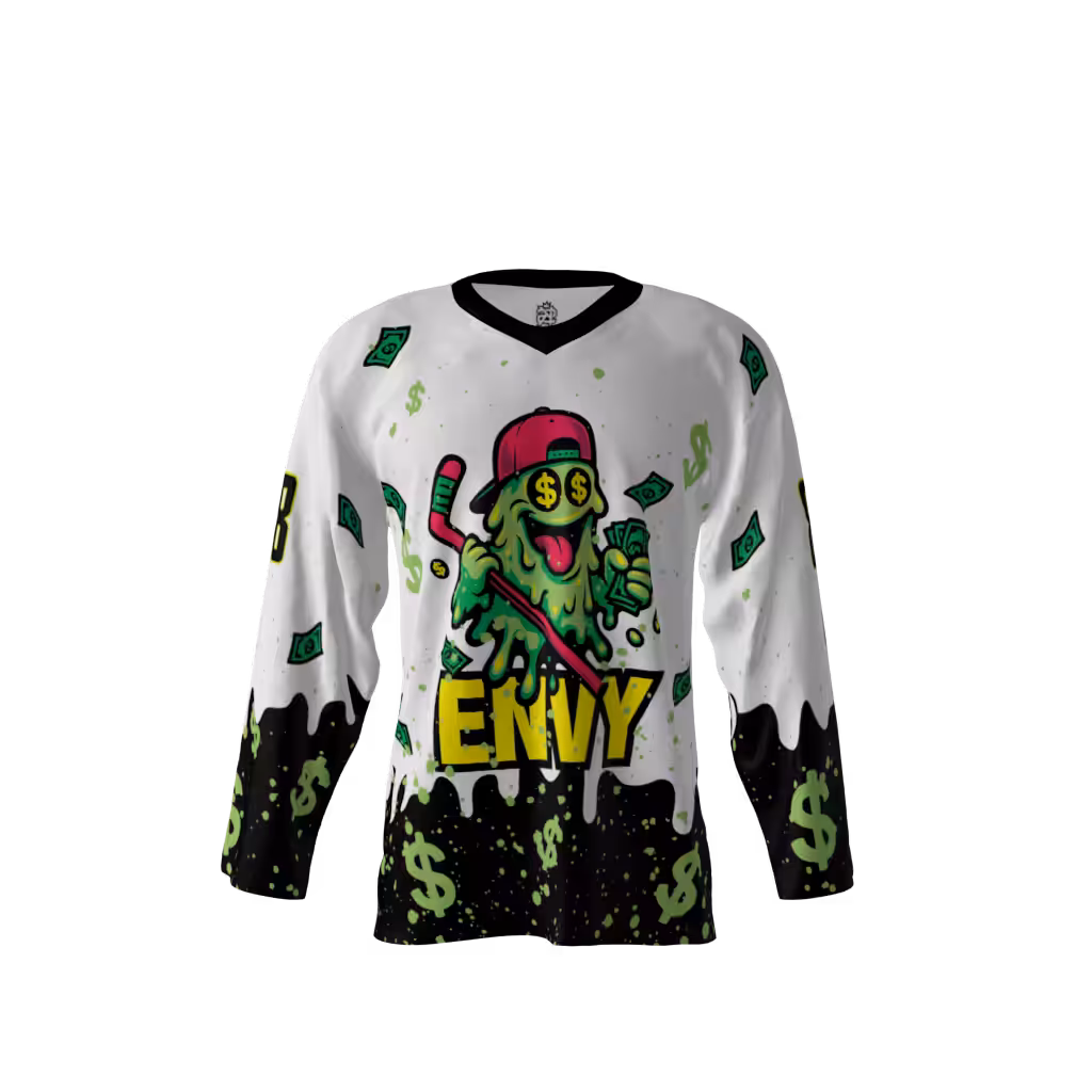 Envy White Hockey Jersey