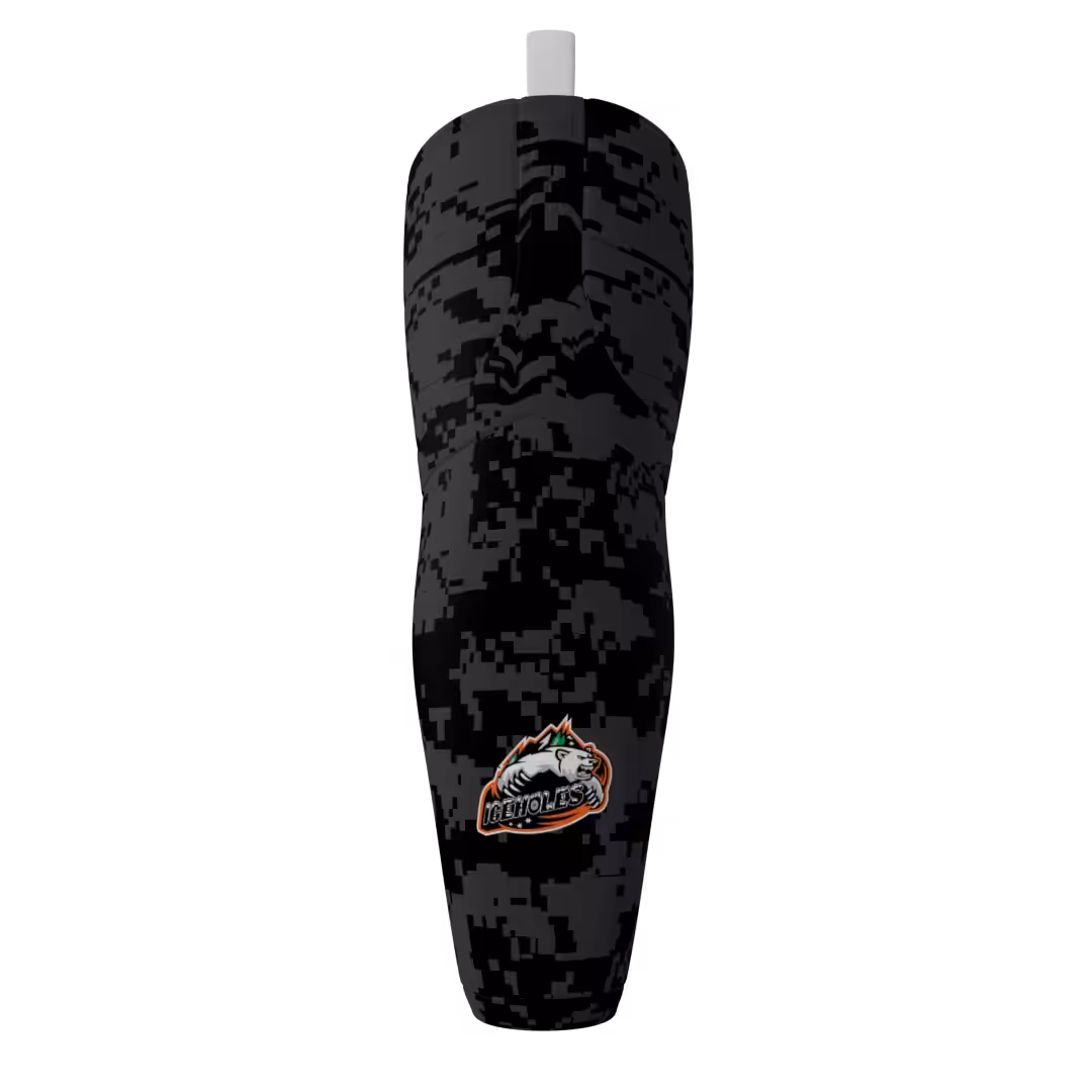 Iceholes Black Ice Hockey Socks