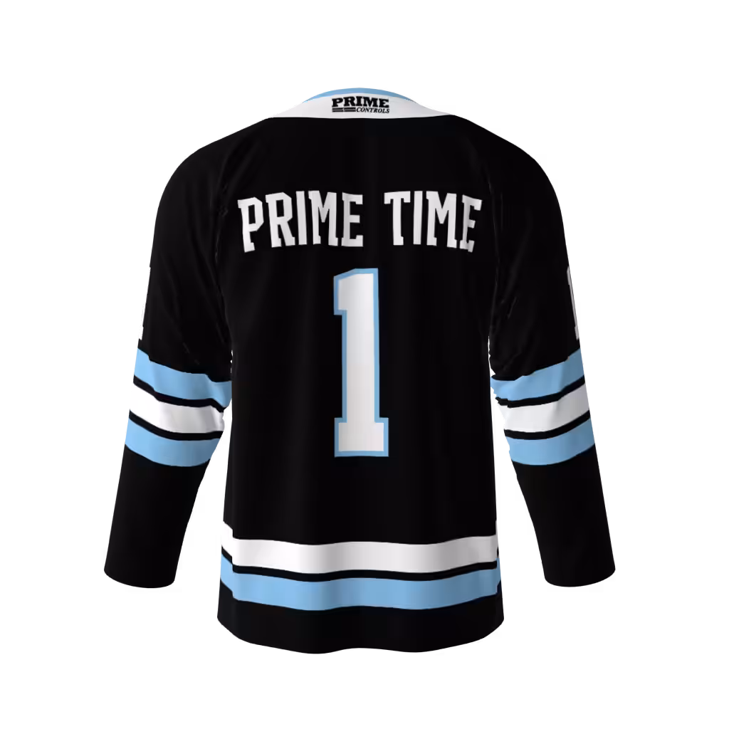 Prime Controls Black Hockey Jersey - thumbnail 2