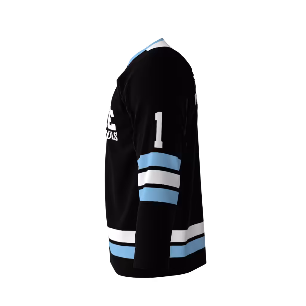 Prime Controls Black Hockey Jersey - thumbnail 3