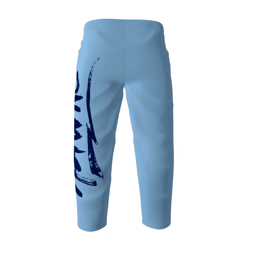 Hawks Blue Inline Hockey Pants - thumbnail 3