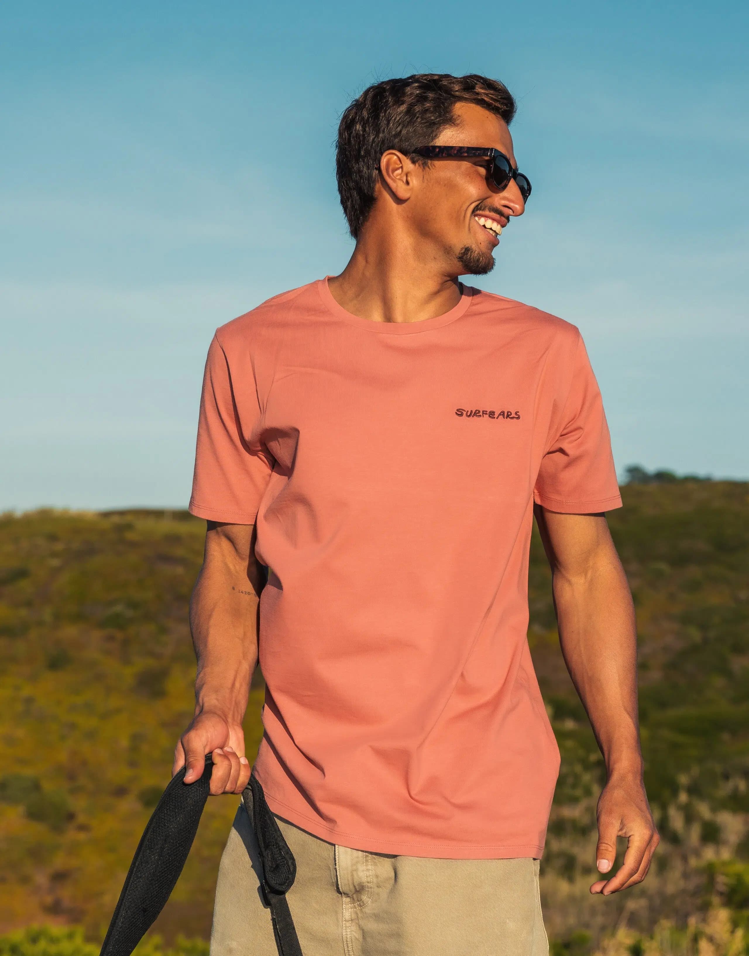 Organic Tee – Rusty Red