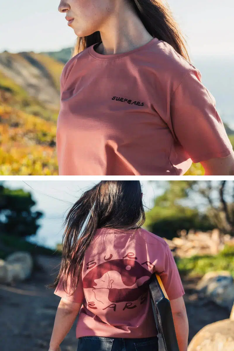 Organic Tee – Rusty Red - thumbnail 2