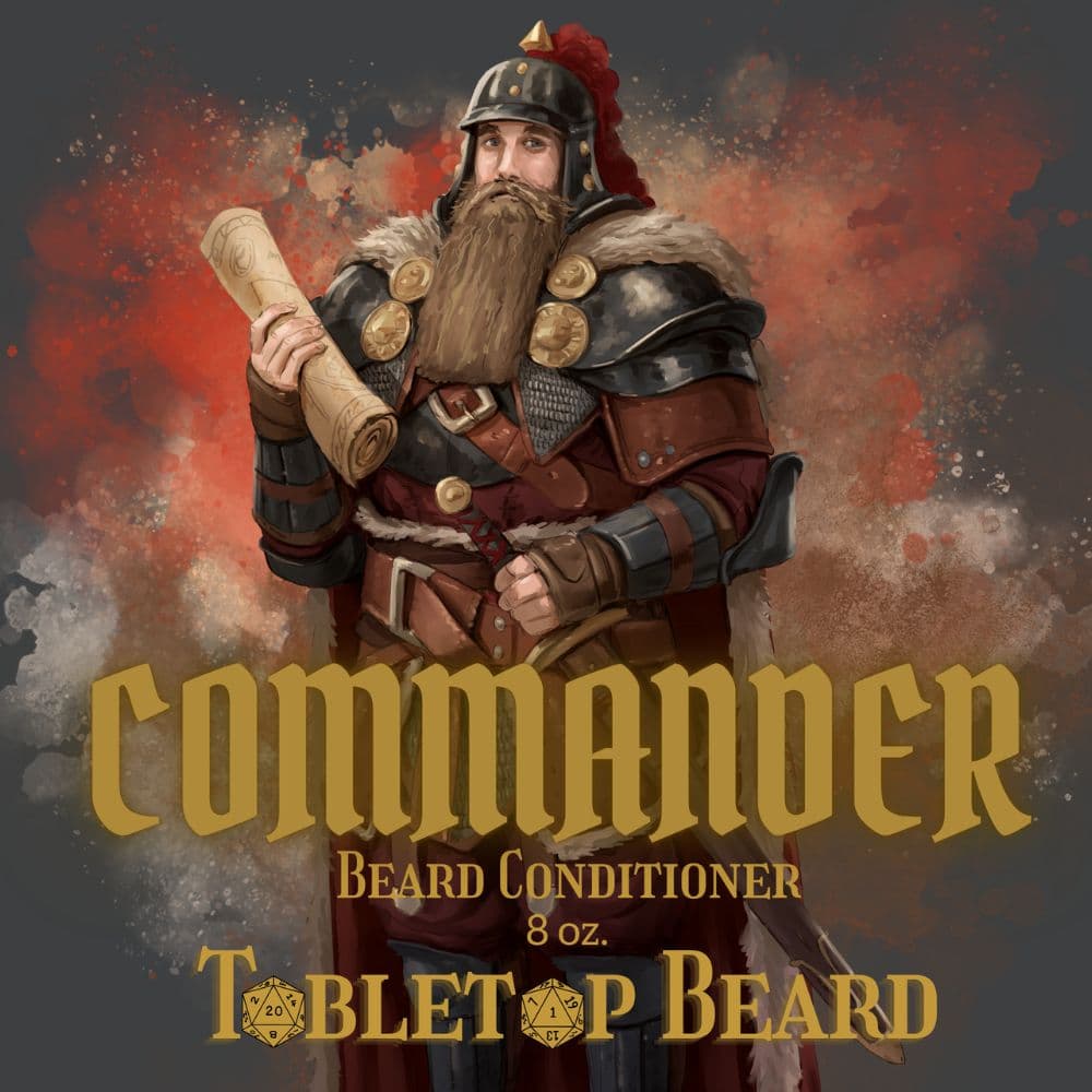 Commander Beard Conditioner – Sandalwood, Tea Tree, & Patchouli