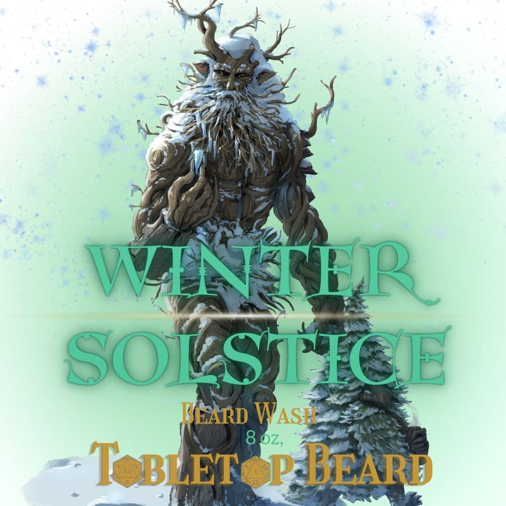 Winter Solstice Beard Wash – Winter Mint & Pine