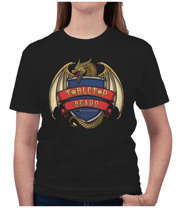 Tabletop Beard Classic Logo Black T-Shirt - thumbnail 3