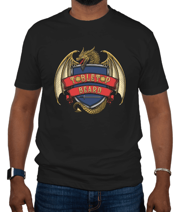 Tabletop Beard Classic Logo Black T-Shirt - thumbnail 2