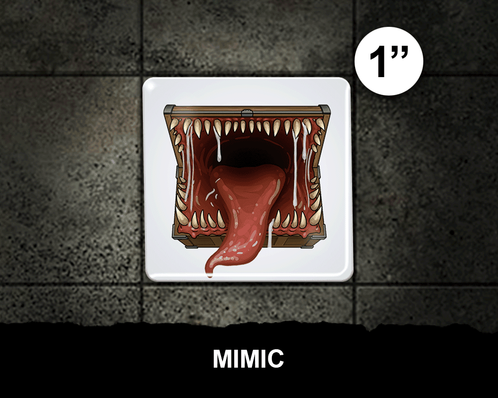 Chest Token (Closed/Mimic)